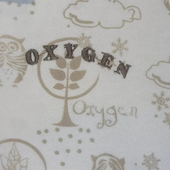 Oxygen Activewear Women's White  Sleeveless Plush Trim Hoodie Size Large - Picture 5 of 13